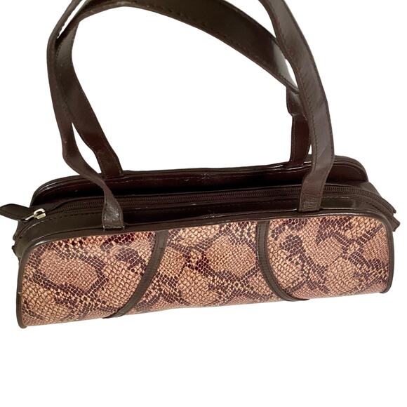 Wild Rose Faux Snakeskin Mini Purse - Picture 3 of 7